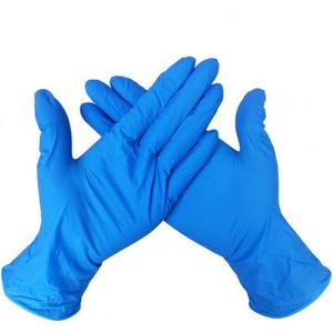 100 Stuks Wegwerp Handschoenen Latex Universal Keuken/Afwassen/Medische/Werk/Rubber/Tuin Handschoenen Voor Links en Rechterhand 4 Kleuren