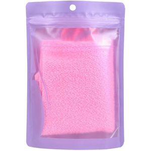 Rekbaar Body Exfoliërende Hals Terug Scrubber Douche Bad Doek Tool Washandje Polyester Bamboe Wassen Rug En Nek Product