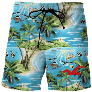 Siteweie Mannen Mode Strand Broek Strand Baggy Dunne Casual Shorts Zomer 3D-printed Vis Surf Shorts Heren Board Shorts G232