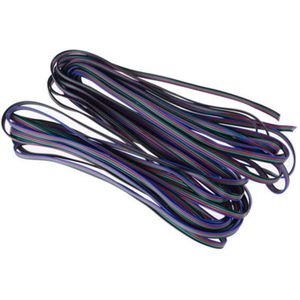 1m 5m 10m 4 PIN RGB Led draad kabel LED RGB verlengkabel Draad Snoer Voor RGB 3528 5050 5630 7020 LED Strip Licht