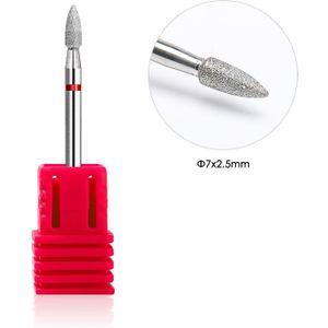 Diamond Nagel Boor Set Van Frezen Voor Manicure Diamond Bit Frees Nail Bits Voor Elektrische Boor machine
