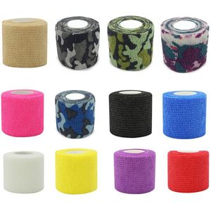 12 Stks/set Zelfklevende Tape Cohesieve Wrap Bandages Voor Pols Enkelletsel Zwelling Tape