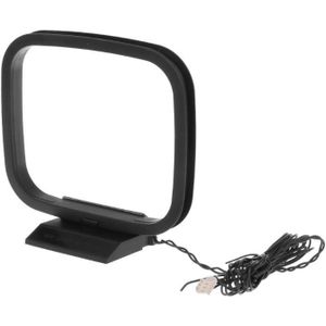 85DD Dlenp 1Pcs Fm Am Loop Antenne Voor Ontvanger Met 3-Pin Mini Connector Voor Sony Scherpe Chaine stereo Av Ontvanger Systemen