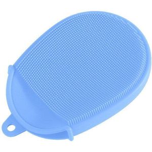 Zachte Baby Siliconen Bad Borstel Peuter Hoofd Douche Massage Borstel Zuigeling Care Badkamer Benodigdheden