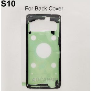 Aocarmo 5 Stks/partij Voor Samsung Galaxy S10 SM-G9730 Lcd-scherm Achter Back Battery Cover Waterdichte Sticker Lijm