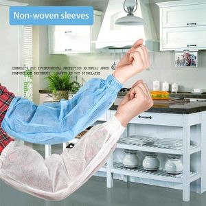 Non-woven Stofdicht Arm/Mouw Bescherming Wegwerp Arm Mouwen Voor Huishoudelijk Gebruik, onderhoud 10 Stks/set Van Lh