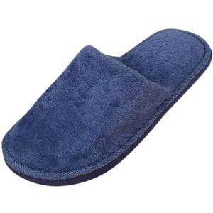 Mannen Warme Thuis Pluche Zachte Slippers Binnenshuis Anti-slip Winter Floor Slaapkamer Schoenen Casual Sneakers Voor Man Floor Warm harige Slipper