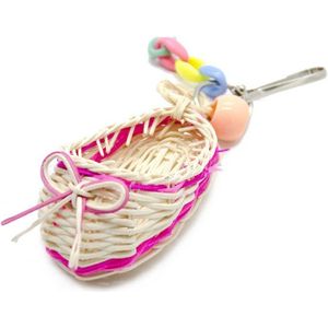 Vogel Speelgoed Voor Afrikaanse Grey Papegaai Accessoires Sandalen Dierbenodigdheden Kooi Decoratie Baars En Budgie Parkiet zabawki dla papugi