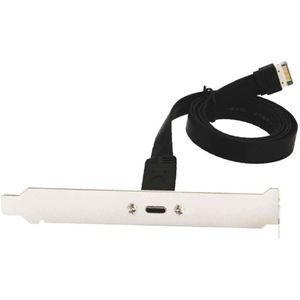 Retail USB-C Panel Kabel Mount Moederbord Header Extension Adapter, voorpaneel Verlengkabel Voor Interne 3.1 10G Gen2 20Pin