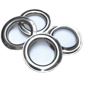 Factory Direct Sales Zilver Metalen Ringen Voor Gordijn Tule Opknoping Gordijn Metalen Oogjes Accessoires CP001T2