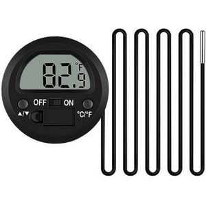 Huisdier Thermometer, Ronde Hygrometer, Lcd Digitale Display, Temperatuur Vochtigheid Monitor