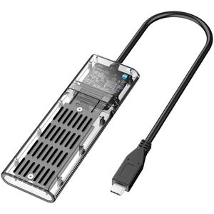 USB3.0 Gen1 5Gbps Hard Disk Case Voor Sata M2 Ssd Externe Behuizing Adapter Voor 2230/2242/2260/2280Mm