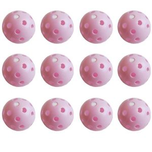 Gog Golf Ballen Plastic Whiffle Luchtstroom Hollow Golf Praktijk Sport Golf Accessoires Ballen Kids Childrem Spelen Ballen 12Pcs 4cm