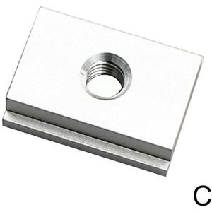1Pc Klemmen Hand Glijbaan Blok Snelzekering Accessoires Gereedschap Metal T-Tracks Houtbewerking T-Slot Hold Knop duurzaam Down Schroef S2W3