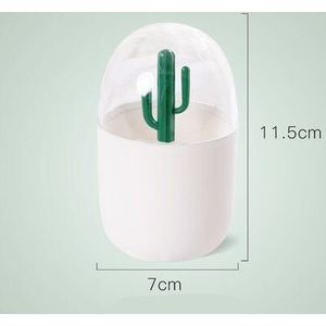 Creatieve Cartoon Tandenstoker Houder Thuis Woonkamer Wattenstaafje Doos Tandenstoker Doos Leuke Draagbare Cosmetica Opbergdoos