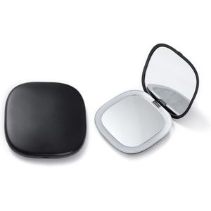 Mini Led Lichtgevende Make-Up Spiegel Ronde Draagbare Vouwen Kleine Spiegel Met Licht Dubbelzijdig Makeup Spiegel
