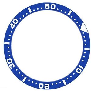 Blauw Horloge Gezicht 38 Mm Diameter Keramische Bezel Insert 40 Mm Voor Submariner Herenhorloge Horloges Vervangen Accessoires