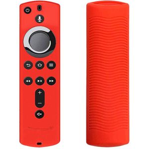 Afstandsbediening Cover Anti Slip Duurzaam Siliconen Beschermhoes Home Rooster Zachte Voor Fire Tv Stick 4K Accessoires