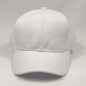 Maat 54 Cm Vlakte Baseball Cap Voor Kinderen Meisjes Roze Hoeden Jongens Zomer Gebogen Bill Hoed Geel Blauw Wit Rood zwart