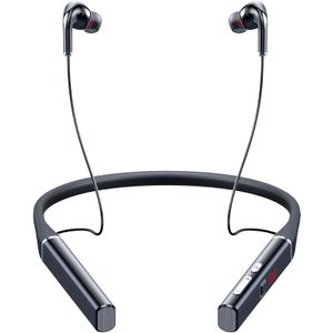 Bluetooth Hoofdtelefoon Bass Draadloze Hoofdtelefoon Met Mic Stereo Nekband Koptelefoon Sport Headset Tf Card Led Batterij Display