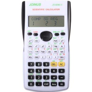 Calculator Uniwise Handheld Multifunctionele Digitale Display 2-Lijn Wetenschappelijke Rekenmachine, Geen Batterij TXTB1