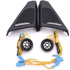 Auto Speaker Voor Bmw F10 F11 5 Serie Luidspreker Auto Interieur Front Tweeter Speaker Cover Luidsprekerkabel Abs Materiaal Originele model