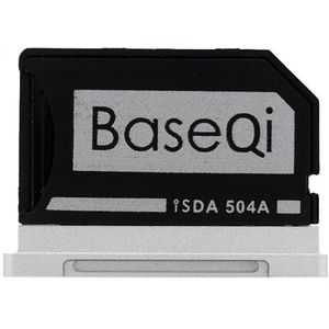 Originele BaseQi Aluminium MiniDrive Micro SD Card Adapter CardReader Ninja Stealth Drive voor Macbook Pro Retina 15 &quot;Geheugenkaart