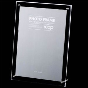Reap Mills acryl L-vorm bureau teken houder card display stand tafel menu fotolijst voor winkel home restruant