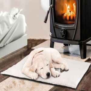 Zelfopwarming Kat Hond Huisdier Bed Deken Pet Self-Verwarming Pad Huisdier Bed Deken Verwijderbare En Wasbare Warm huisdier Bed