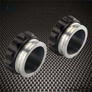 2 Stuks 2 &quot;50.8 Mm Aluminium Weld Op Vulopening En Cap Olie, Brandstof, Water Tank