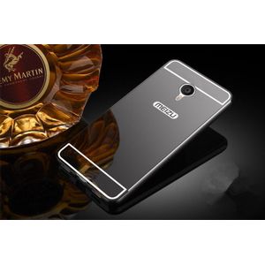 Luxe Rose Goud Spiegel Gevallen Voor Meizu M5 Note Alumimum Metalen Frame shell Cover voor Meizu M3 Opmerking Meilan OPMERKING 3