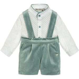 Spaans Jongens Kleding Sets Katoen Lange Mouwen Corduroy Overalls Broek Kinderen Pak Winter Herfst Kleding Voor Jongen 1-4