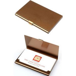 Ocardian Preferentiële Creatieve Aluminium Business Card Wallet Holder Metal Box Cover Credit