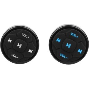 Universele Auto Stuurwiel Draadloze Bluetooth-Compatibele Afstandsbediening Media Knop Voor Mobiele Telefoon Controller Auto Kit