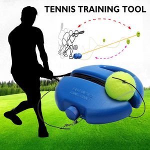 Tennis Trainer Tool Oefening Tennisbal Training Zelf-Studie Rebound Bal Plint Sparring Apparaat Buitensporten Apparatuur