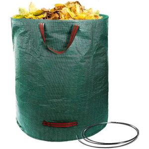 2 Pack Tuin Afval Zakken Met Tuin Handschoenen 272L Heavy Duty Herbruikbare Yard Blad Tas Draagbare Tuin Opbergzakken Met dual Handvat