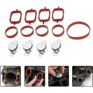 4*22Mm Voor Bmw Motor Inlaatklep Refit Plug Voor Bmw Diesel Scroll Wing Base Reparatie Met Wasmachine kit
