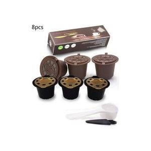 Herbruikbare Compatibel Capsule Voor Nespresso Machine Hervulbare Filter Essenza, Essenza Krups, U, Umilk, citiz Lattissima +