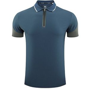 Polo Personal Trainer Uniform Custom Rits Sneldrogende Business Revers Shirt Man