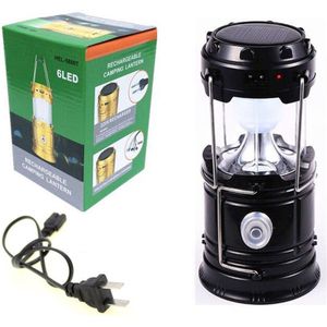 Camping Lamp Usb Oplaadbare Camping Licht Outdoor Tent Licht Lantaarn Zonne-energie Inklapbare Lamp Zaklamp Emergency Torch
