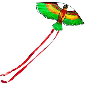 Outdoor Fun Sport Aankomen 110Cm/43Inch Parrot Kite/Dier Vliegers Met Handvat En Lijn Goede vliegende