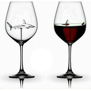 Shark Rode Wijn Glas Transparant Kristal Wijn Glas Cup Keuken Drinken Gereedschap
