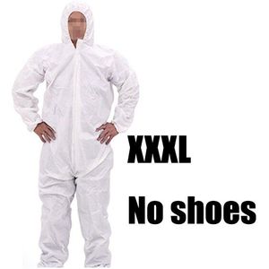 1 Pc Veiligheid Een Tijd Wegwerp Stofdicht Beschermende Overall Anti-Splash Kleding Totale Pak Bril Handschoenen