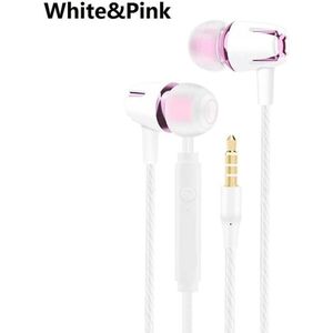 Wired Stereo In-Ear Hoofdtelefoon Kleurrijke Met Mic Oortelefoon Galvaniseren Bass Handsfree Call Telefoon Oortelefoon Voor Samsung Huawei