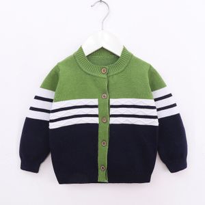 Mode Herfst Baby Meisjes Jongens Trui Vest Jassen Kids Lange Mouw Wollen Jas Peuter Katoen Casual Warme Gebreide Jassen