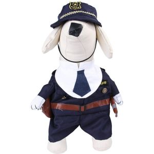 Cartoon Huisdier Cowboy Paardrijden Kostuum Dierbenodigdheden Kostuum Cospaly Halloween Hond Kleding