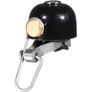 1 Pc Fiets Bell Mode Zwarte Kleur Unieke Retro Bike Hoorn Metalen Ring Stuur Bel Voor Fietsen