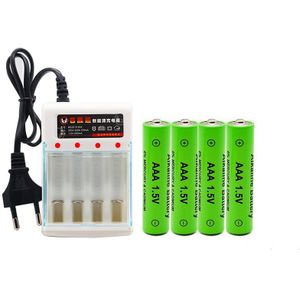 1.5V Aaa Batterij 3000Mah 1.5V Alkaline Aaa Oplaadbare Batterij Voor Afstandsbediening Speelgoed Licht Batery + Lader