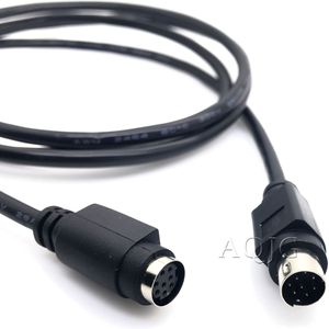 Plc MD8 Mini Din 8 Mini Din 8 Pin Mannelijke-Vrouwelijke 1.5M 3 M Kabel Beige Aqjg Voor sony