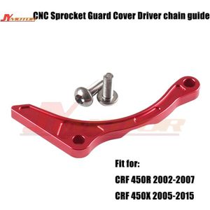 Cnc Case Saver Tandwiel Guard Cover Driver Keten Gids Voor Crf 450R 2002-2007 Crf 450X 2005 dirt Bike Off-Road
